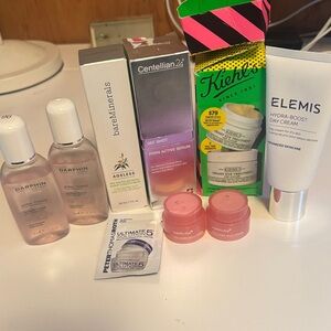 Sephora Skincare Lot Elemis Darphin Kiehl’s BareMinerals Peter Thomas Roth +